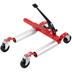 VEVOR Radwagen 680 kg Tragkraft Rangierroller mit Ratschenfunktion Reifenroller für PKW und SUV Ideal zum Manövrieren & Umsetzen von Fahrzeugen Ratscheanwagenheber