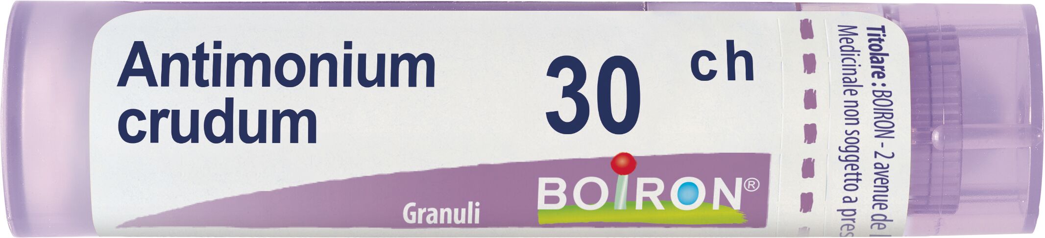 Antimonium Crudum 30ch Granuli Multidose Boiron