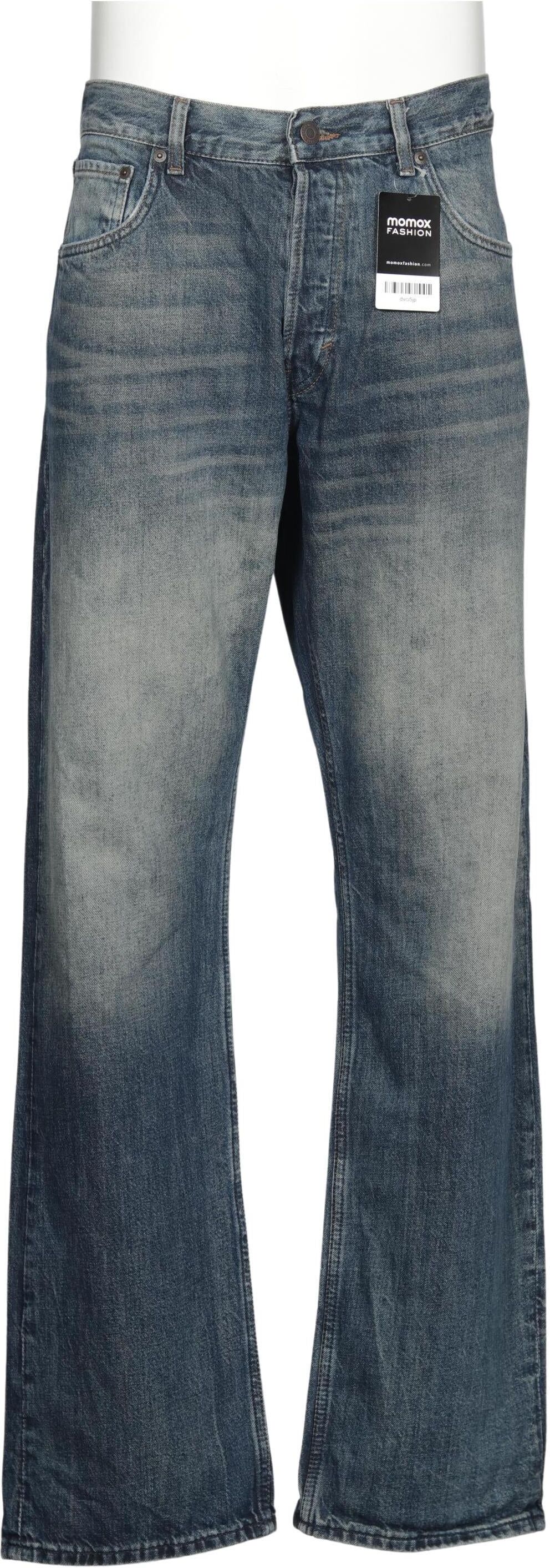 Weekday Herren Jeans, Blau, Gr. W34, Baumwolle - Second Hand