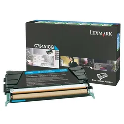 Lexmark C734A1CG - toner, cyan