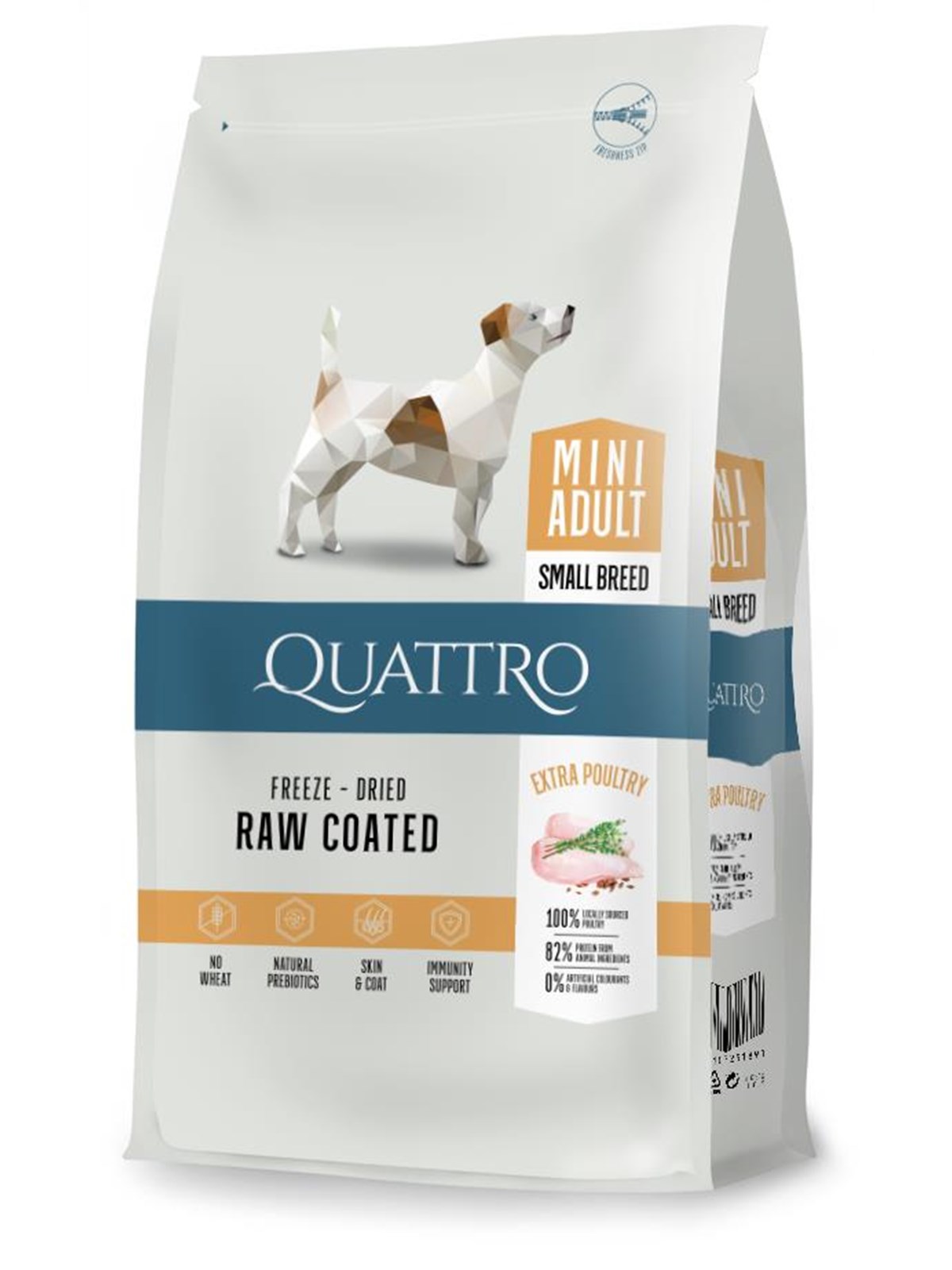 Quattro All Breed with Poultry Mini Adult 7kg