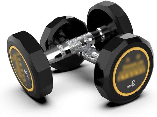 Gewicht Set - Fitness Gewicht - Power Training - Antirutsch Handle - Verschiedene Gewichte - Silber