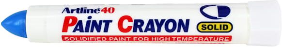 MÃ¤rkkrita Artline 40 Paint Crayon High temp  blÃ¥ 12st