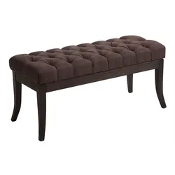 CLP Sitzbank Ramses Stoff antik-dunkel 100   Farbe: braun, Größe: 100 cm