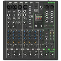 Mackie ProFX10 GO, Mischpult, Schwarz