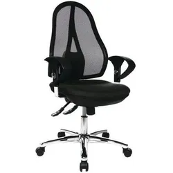 Topstar, Bürostuhl, Bürodrehstuhl Open Point Deluxe grau (43 - 51 cm)