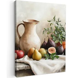 LEINWANDBILD Obst - Kräuter - Ländlich Room Decor 30x40 cm