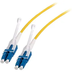 EFB Elektronik Duplex Jumper LC-LC, G657A1, 1m,mit Push/Pull Tab, austauschbare Polarität (1 m), Netzwerkkabel