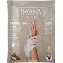 18ml IROHA nature Argan & Macadamia Handmaske (1 Paar)