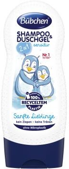 Bübchen Kids Sport´n Fun champô e gel de duche 2 em 1 230 ml. Kids Sport´n Fun