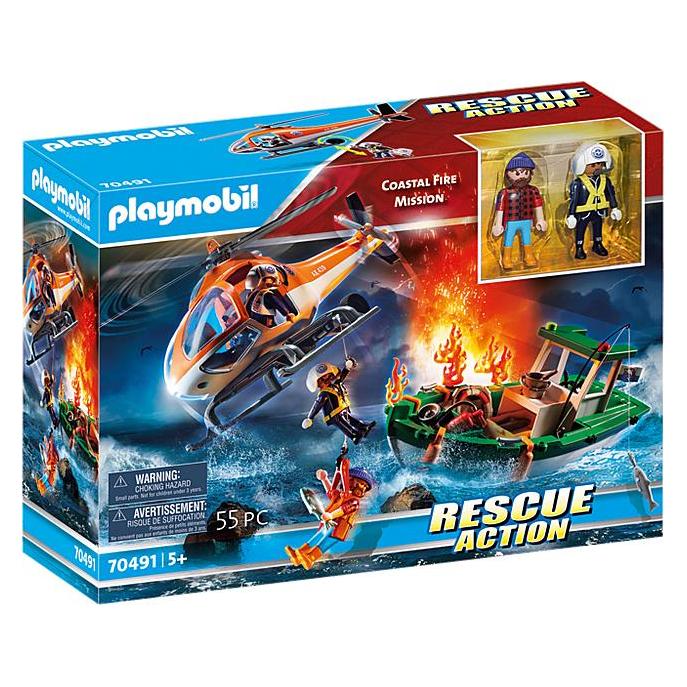 Playmobil Coastal Fire Mission (70491) (70491)