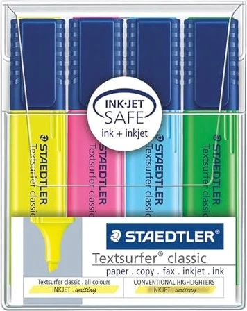 STAEDTLER Textsurfer classic 364, 4 St