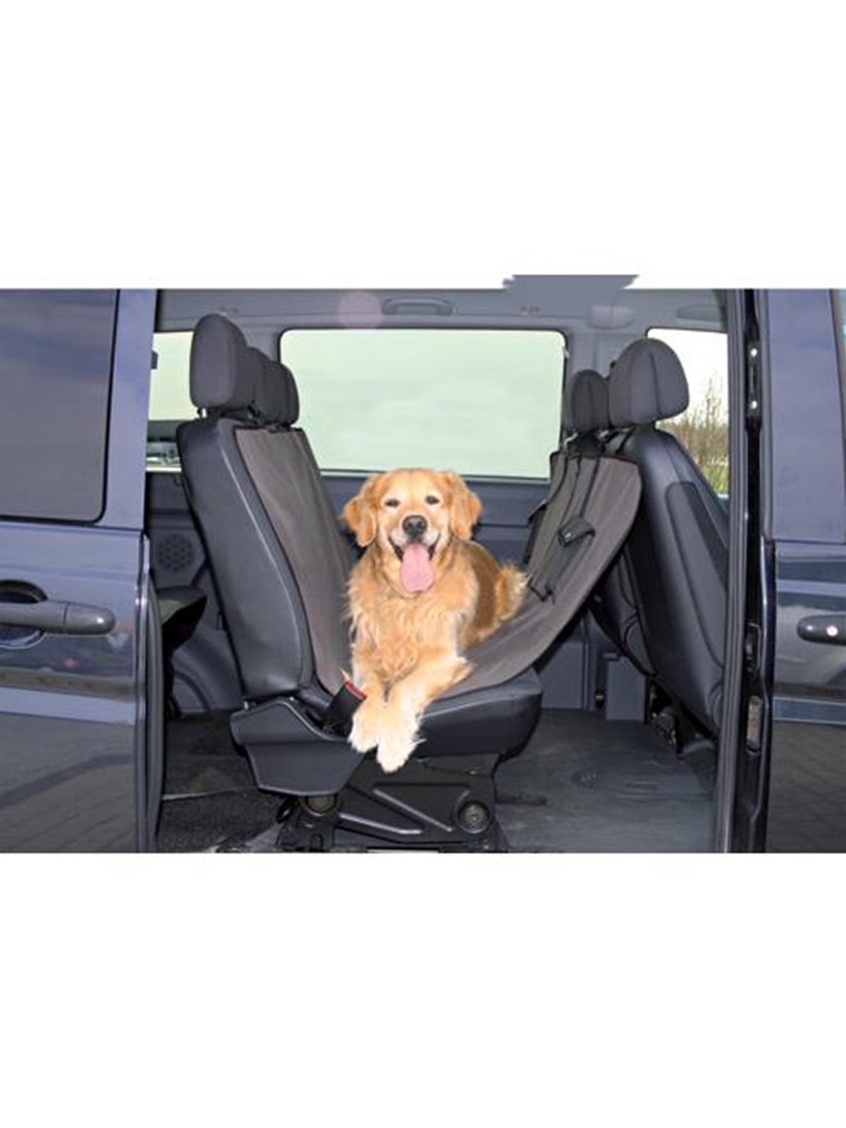 Trixie Car seat cover 1.40 × 1.45 m grey