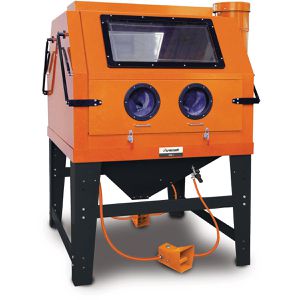 Unicraft Sandstrahlgerät SSK 5, 6204006, Sandstrahlkabine, Luftverbrauch 600 l/min