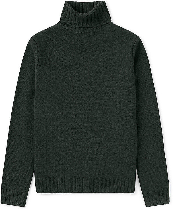 ECOALF Rollkragenpullover BRUN dunkelgrün   M M