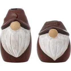 Lyda Kerzenständer 11 cm, rot, 2 St.