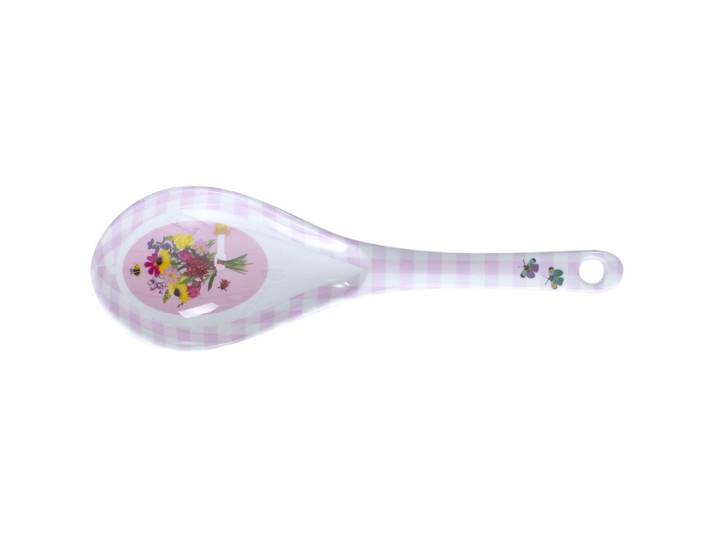 Servierlöffel Viola rosa Melamin
