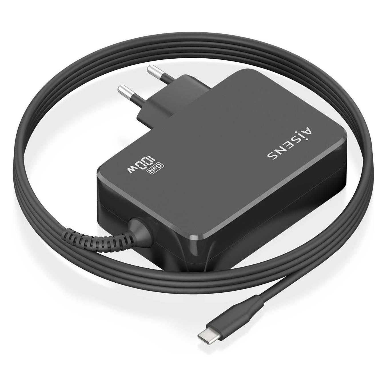 Aisens ASCH-1PD100WL50-BK (100 W, 1 Port) (ASCH-1PD100WL50-BK)