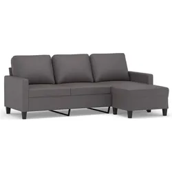 vidaXL, Sofa + Bettsofa, Evelyn (3-Sitzer)