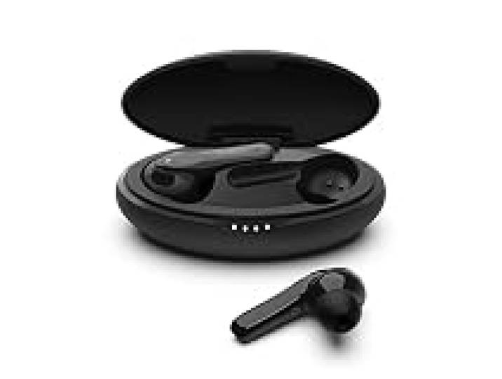 Belkin Écouteurs sans fil SOUNDFORM Move Plus (True Wireless, Bluetooth, certification IPX5, basses profondes, pour iPhone, Android, etc.)