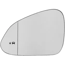 Außenspiegel Spiegelglas Links für OPEL INSIGNIA A 2008-2016 Fahrerseite mit Totwinkelassistent 315000430380