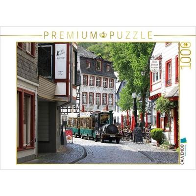CALVENDO Puzzle Monschau in der Eifel | 1000 Teile Lege-Größe 64x48cm Foto-Puzzle für glückliche Stunden
