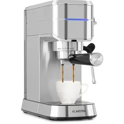 Futura Espressomaker 20 bar 1450 Watt 20 bar Wassertank: 1,25 Liter rostfreier Edelstahl Silber