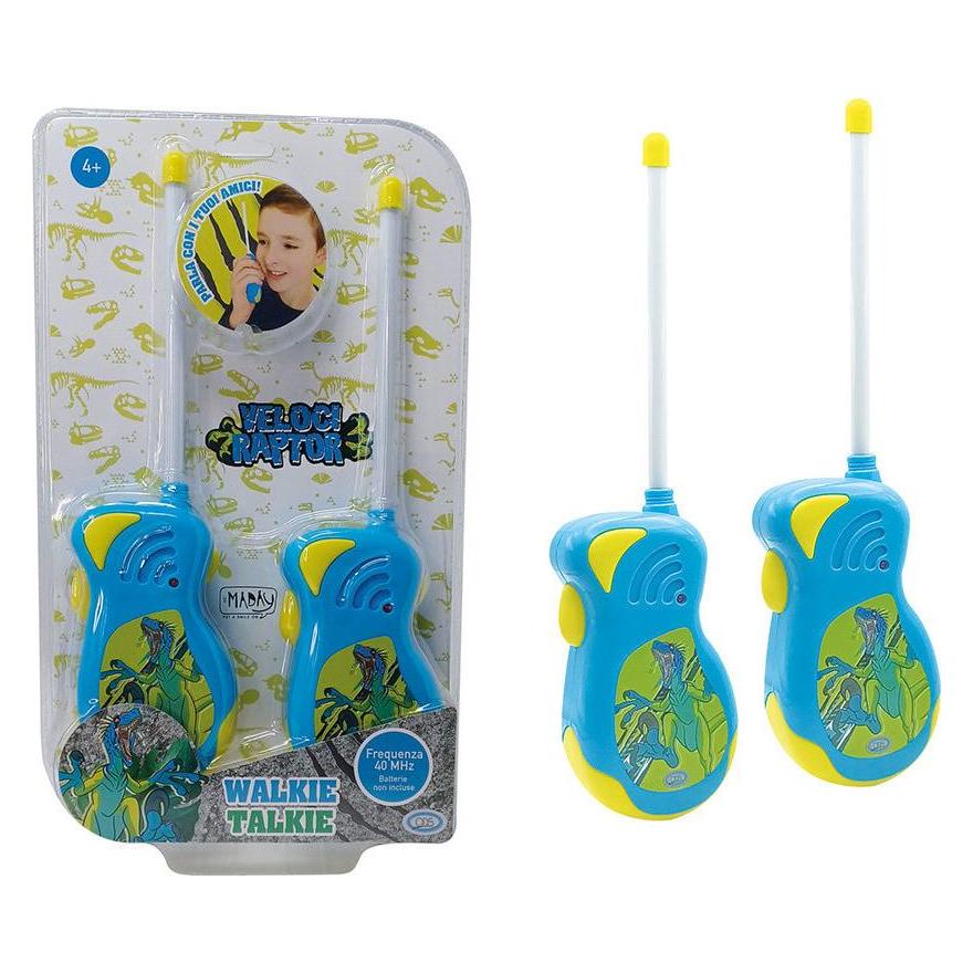 ODS Maday - Walkie Talkie Dino frequency 40 MHz, reception distance indoors 40 meters / outdoors 80 mete (46047977)