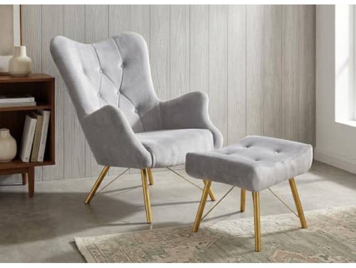 Family Meble Sessel mit Fußhocker Luna Royal – Variante Royal 26