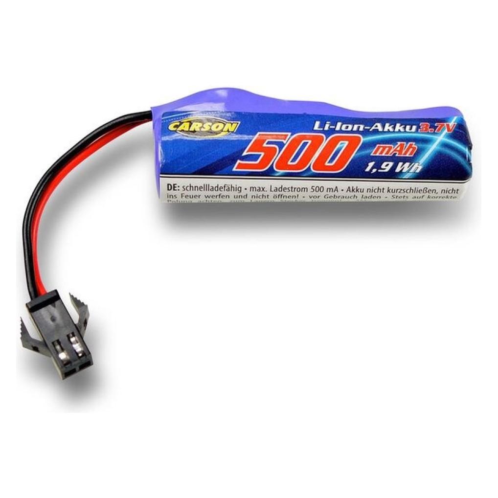 Carson 3,7V/500mAh LiIon Akku TW 1:24 JST (500 mAh, 3.70 V) (500608287)