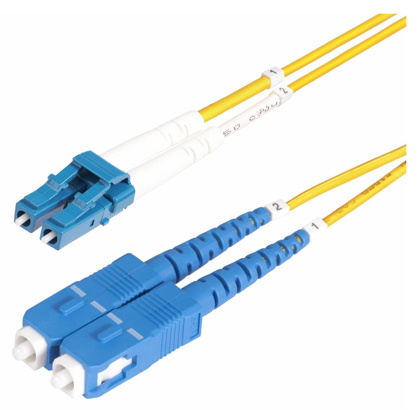StarTech 25 meter LC/SC single-mode vezeloptische kabel geschikt voor OS2