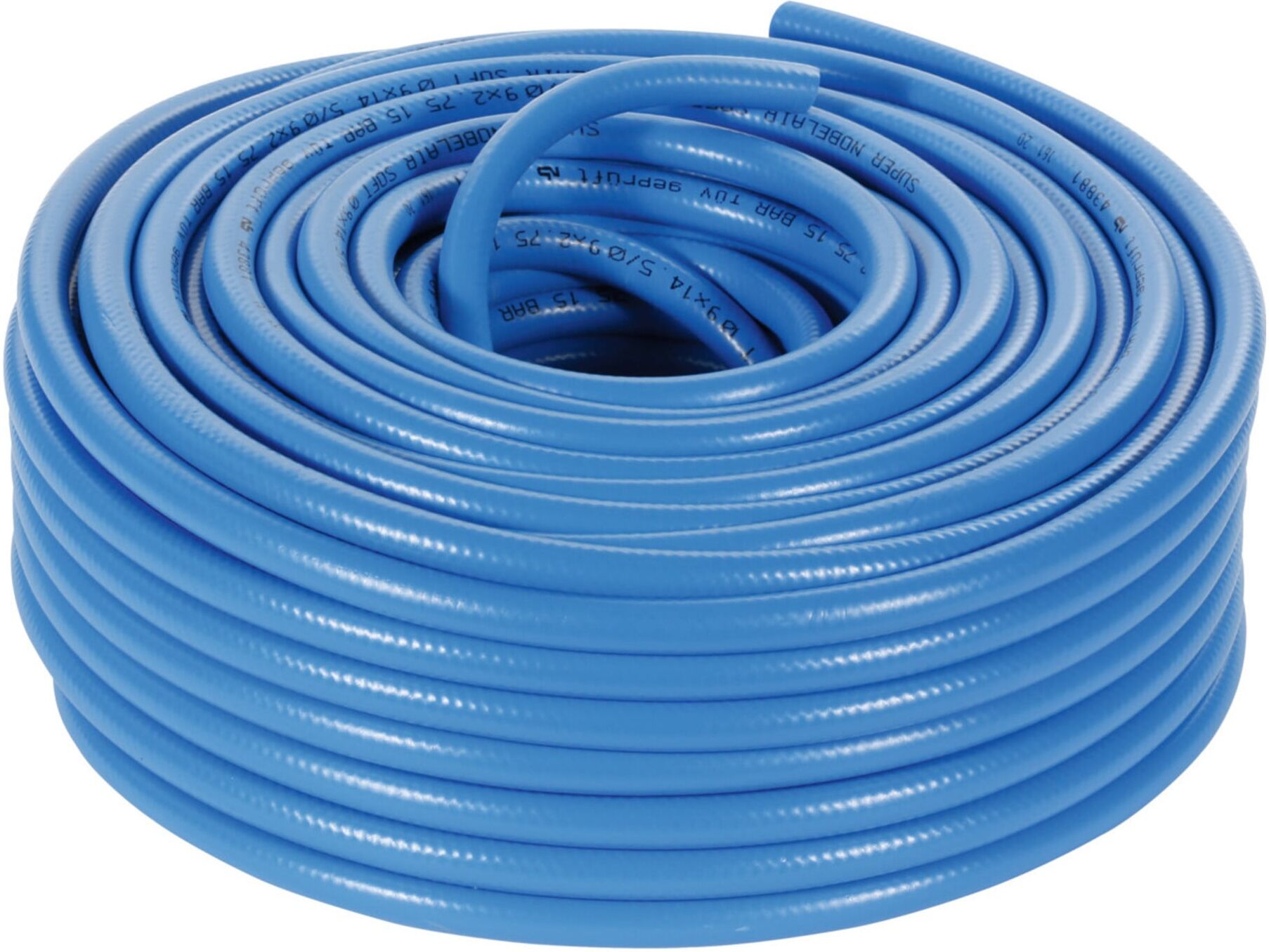 Tricoflex Gewebeschlauch blau, Soft, PVC, Länge 50 m, Schlauch Innen-⌀: 9mm (104732)
