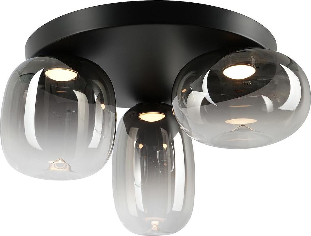 Eko-Light VASO LED inbouwspot 12W met gerookt glas