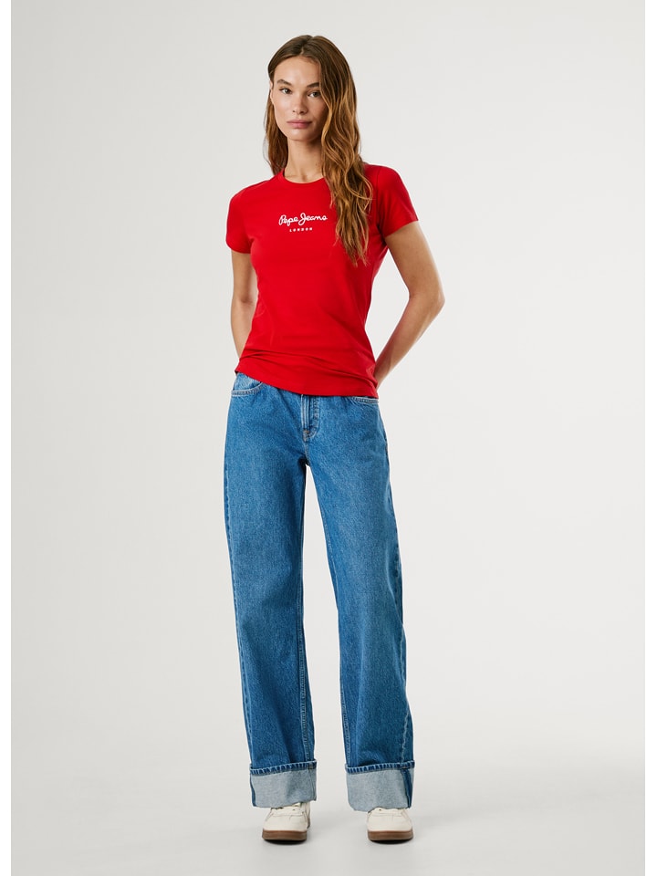 Pepe Jeans Shirt "New Virginia" in Rot - S