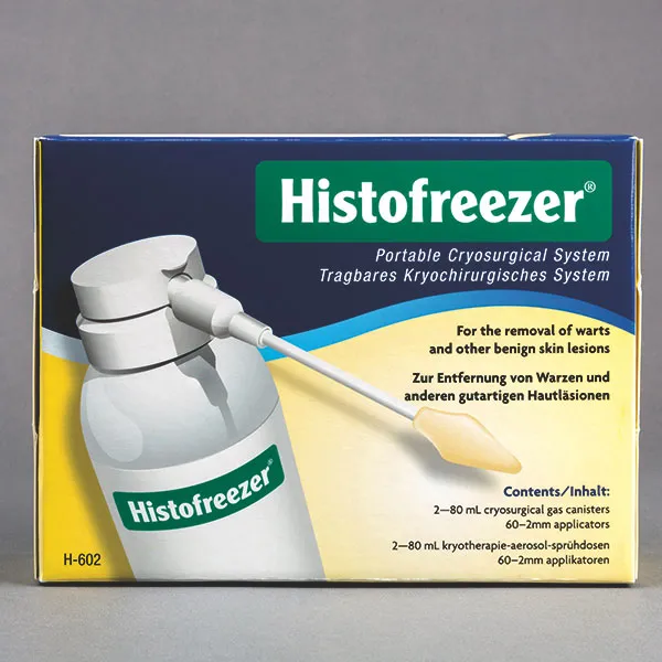 OraSure Technologies Inc. Histofreezer Set Medium 2 x 80 ml mit 52 Applikatoren Ø 5 mm zur Warzenbehandlung 1001-0410