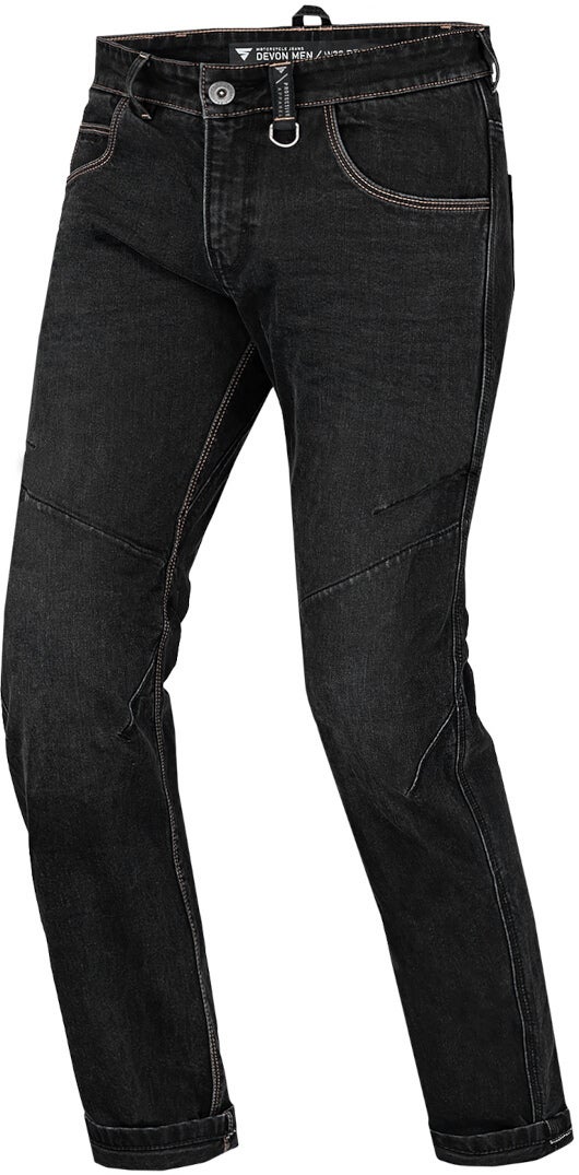 SHIMA Devon Motorrad Jeans DEVON-MEN-BLK-32L
