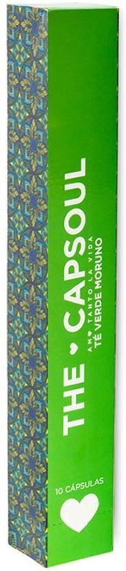 The Capsoul Moruno Green Tea 10 nespresso compatible capsules