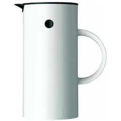 Stelton EM77 Isolierkanne, Thermoskanne, Weiss