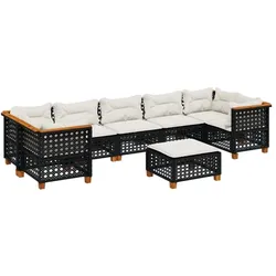 vidaXL, Gartenlounge, Ratenin (Linie weben)