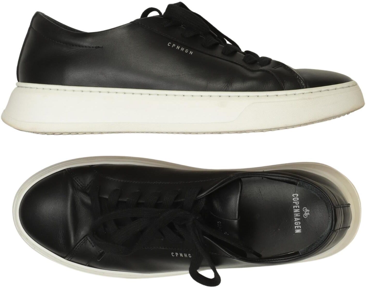 Copenhagen Studios Herren Sneaker, Schwarz, Gr. EU 44, Leder - Second Hand