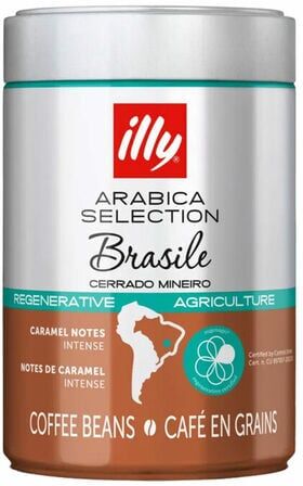 cafeIlly Illy - Monoarabica Brasilien - Kaffeebohnen 250 G - MaxiCoffee