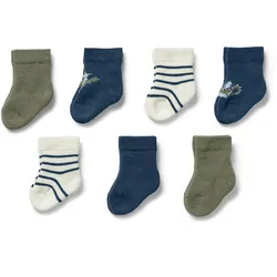 Tchibo - 7 Paar Baby-Socken - Baby - Gr. 19-22 - creme