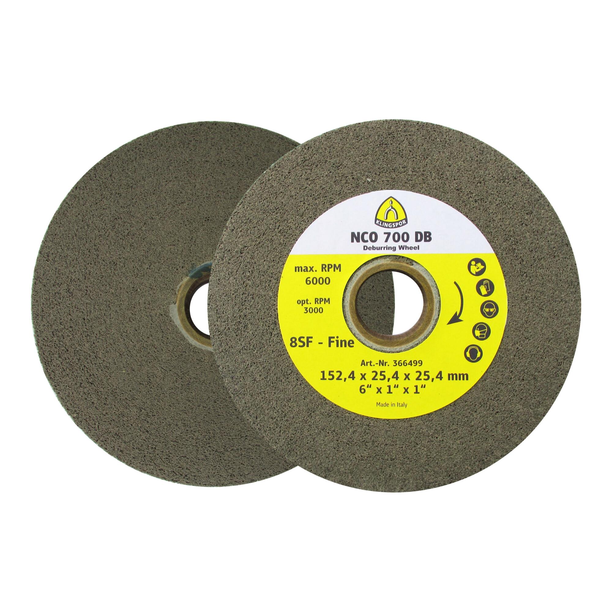 Klingspor NCO 700DB Kompaktscheiben 7 SF weich, 203,2 x 51 x 76,2 mm Fine Siliziumkarbid (367522)