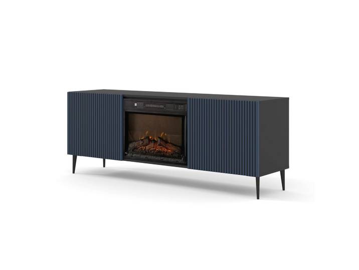 KOMMODE Schwarz, Marineblau 170/63/42