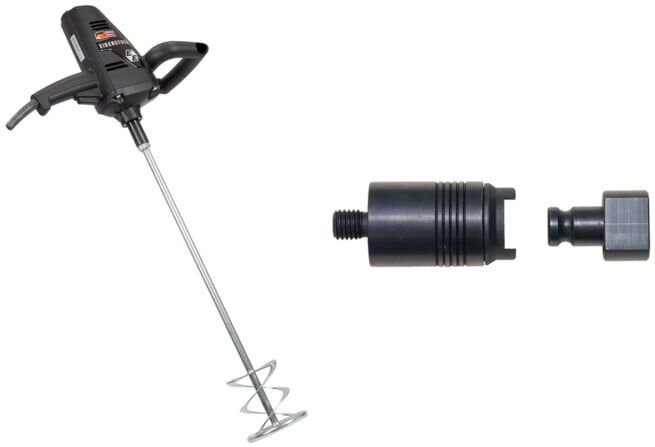 Set Eibenstock Rührwerk EHR 14.1 SK Set + Eibenstock Schnellwechseladapter M14 (mit Einsatz)