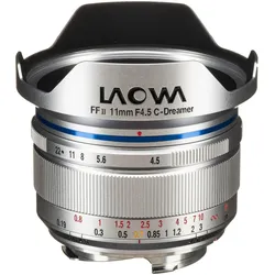 Laowa Venus Optik Venus Optika Leica M 11mm F (L-Mount, Leica M, Leica T, Nikon Z, Sony E, Vollformat), Objektiv, Silber