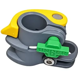 Unger 23227 HiFlo nLite Klemme komplett 26 mm gelb Zubehörartikel für Unger HiFlo nLite Wasserstangen