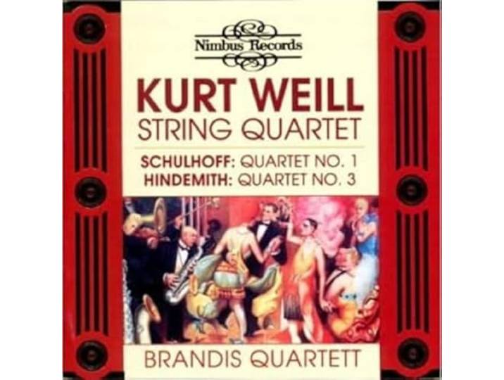 Paul Hindemith, Erwin Schulhoff: String Quartets Op. 59 Nos. 1& 3
