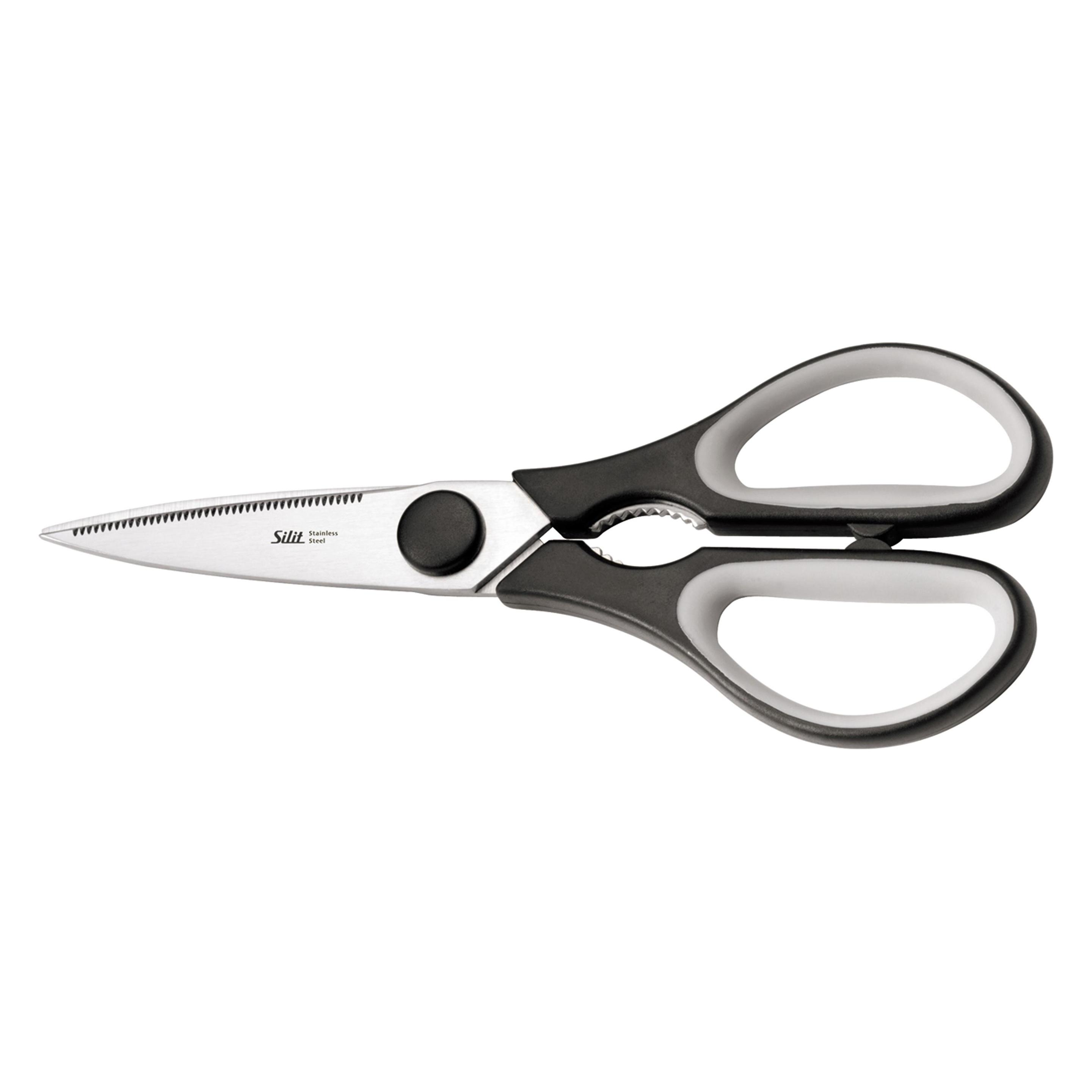Silit Küchenschere Haushaltsschere Allzweckschere 21cm Varieta Sägeschliff (21 cm) (45.0022.6019)