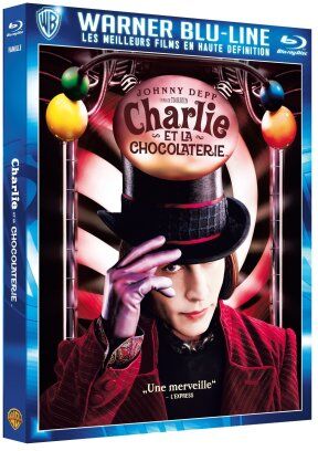 Tim Burton - Charlie et la chocolaterie [Blu-ray] [FR Import] - Preis vom 08.10.2026 07:26:42 h